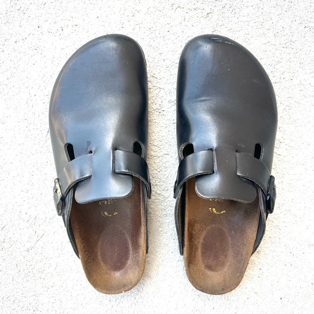 Birkenstock Boston Super Grip Clog - sz 39 - US 8